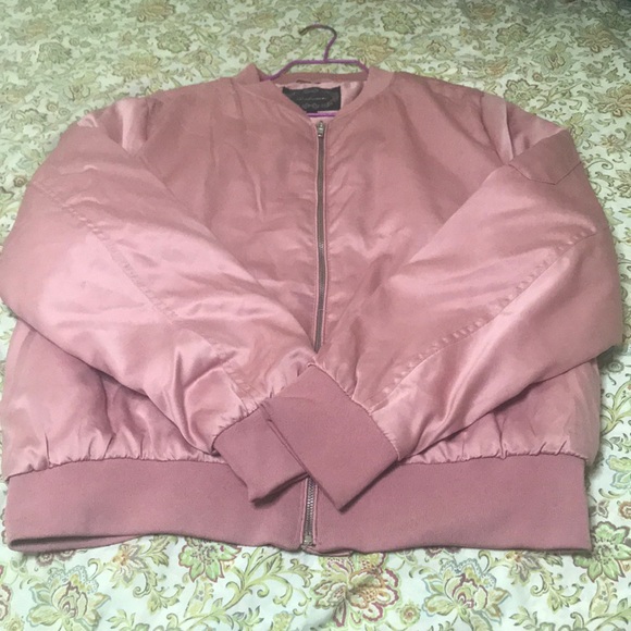 Jackets & Blazers - Pink Bomber Jacket Jackets & Blazers - Pink Bomber Jacket